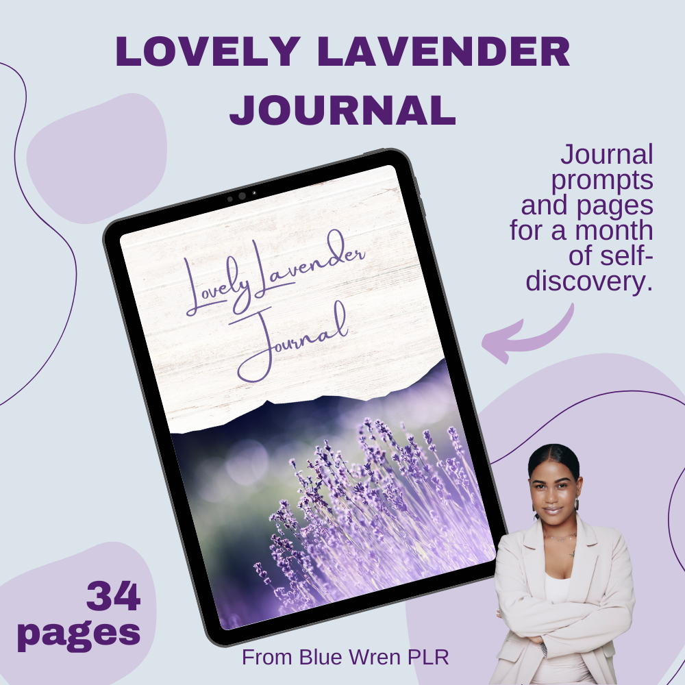 Lovely Lavender Journal Promo